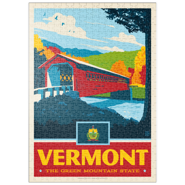 puzzleplate Vermont: The Green Mountain State 500 Puzzle