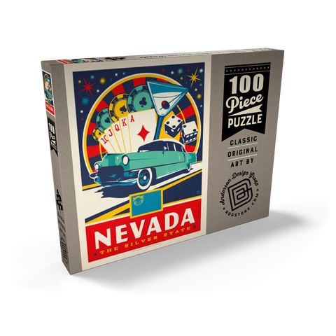 Nevada: The Silver State 100 Puzzle Schachtel Ansicht2