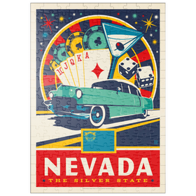 Darstellung des Puzzle Motivs Nevada: The Silver State - Puzzleteile: 200
