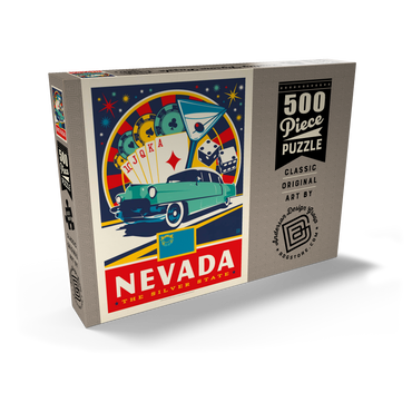 Nevada: The Silver State 500 Puzzle Schachtel Ansicht2
