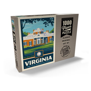 Virginia: The Old Dominion State 1000 Puzzle Schachtel Ansicht2