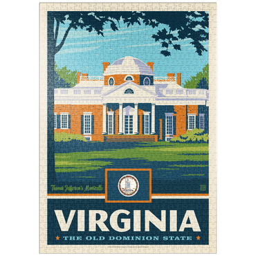 puzzleplate Virginia: The Old Dominion State 1000 Puzzle