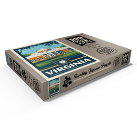 Darstellung des Puzzle Motivs Virginia: The Old Dominion State - Puzzleteile: 500