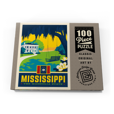 Mississippi: The Magnolia State 100 Puzzle Schachtel Ansicht3