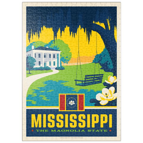puzzleplate Mississippi: The Magnolia State 500 Puzzle