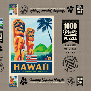 Hawai’i: The Island Of Aloha 1000 Puzzle Schachtel 3D Modell