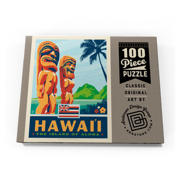 Hawai’i: The Island Of Aloha 100 Puzzle Schachtel Ansicht3