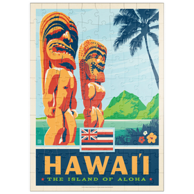 Darstellung des Puzzle Motivs Hawai’i: The Island Of Aloha - Puzzleteile: 100