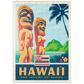 Darstellung des Puzzle Motivs Hawai’i: The Island Of Aloha - Puzzleteile: 200