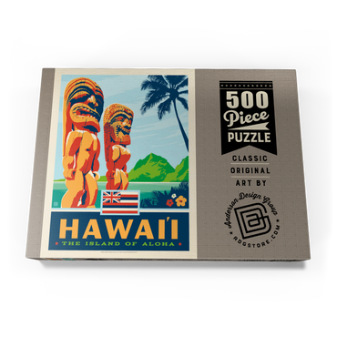Hawai’i: The Island Of Aloha 500 Puzzle Schachtel Ansicht3