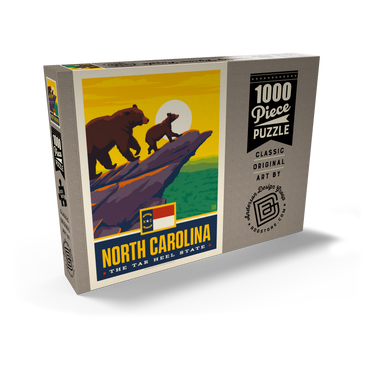 North Carolina: The Tar Heel State 1000 Puzzle Schachtel Ansicht2