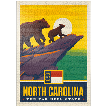 puzzleplate North Carolina: The Tar Heel State 1000 Puzzle