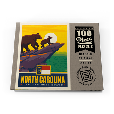North Carolina: The Tar Heel State 100 Puzzle Schachtel Ansicht3