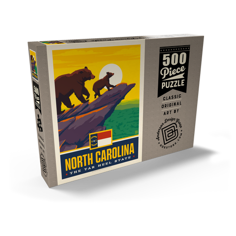 North Carolina: The Tar Heel State 500 Puzzle Schachtel Ansicht2