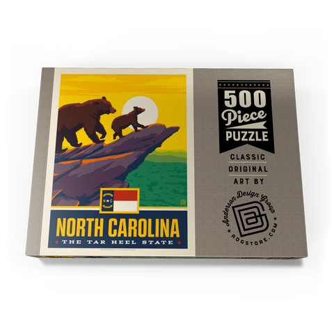 North Carolina: The Tar Heel State 500 Puzzle Schachtel Ansicht3