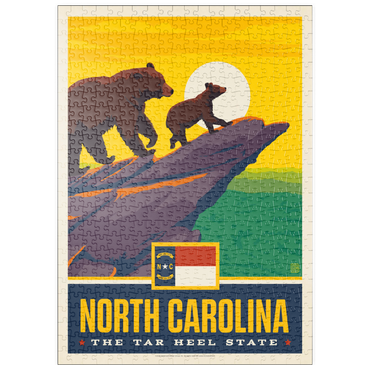 puzzleplate North Carolina: The Tar Heel State 500 Puzzle