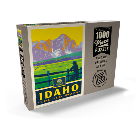Idaho: The Gem State 1000 Puzzle Schachtel Ansicht2