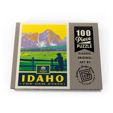 Idaho: The Gem State 100 Puzzle Schachtel Ansicht3
