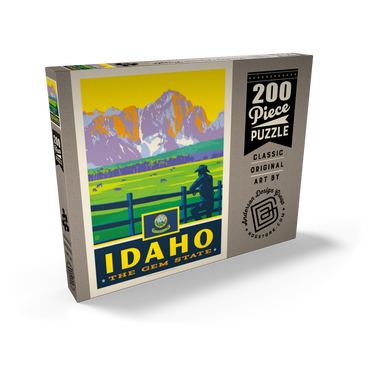 Idaho: The Gem State 200 Puzzle Schachtel Ansicht2