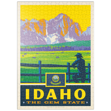 puzzleplate Idaho: The Gem State 500 Puzzle