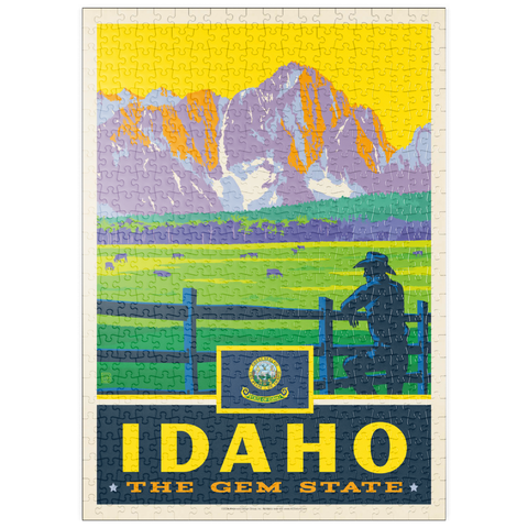 puzzleplate Idaho: The Gem State 500 Puzzle