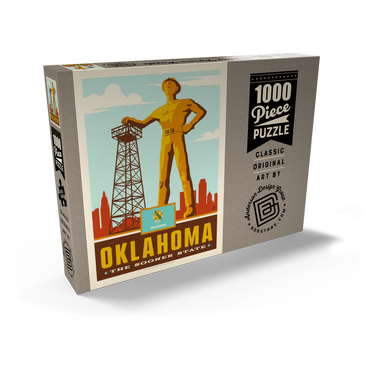 Oklahoma: The Sooner State 1000 Puzzle Schachtel Ansicht2