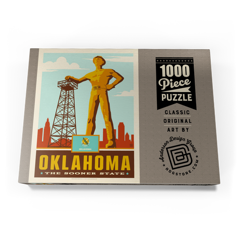 Oklahoma: The Sooner State 1000 Puzzle Schachtel Ansicht3