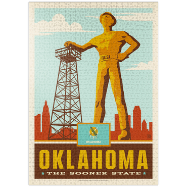 puzzleplate Oklahoma: The Sooner State 1000 Puzzle