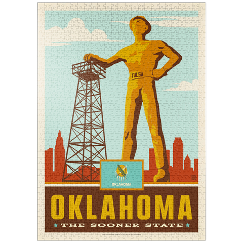 puzzleplate Oklahoma: The Sooner State 1000 Puzzle