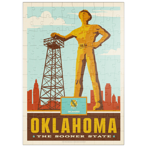 puzzleplate Oklahoma: The Sooner State 100 Puzzle