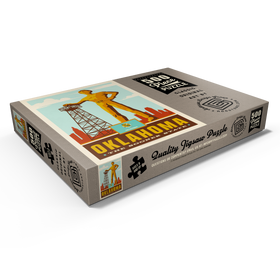 Darstellung des Puzzle Motivs Oklahoma: The Sooner State - Puzzleteile: 500