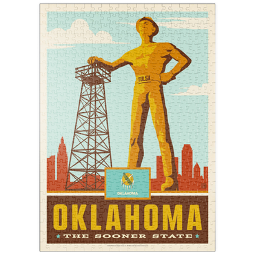 puzzleplate Oklahoma: The Sooner State 500 Puzzle