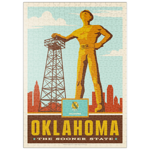 puzzleplate Oklahoma: The Sooner State 500 Puzzle