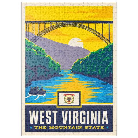 puzzleplate West Virginia: The Mountain State 500 Puzzle
