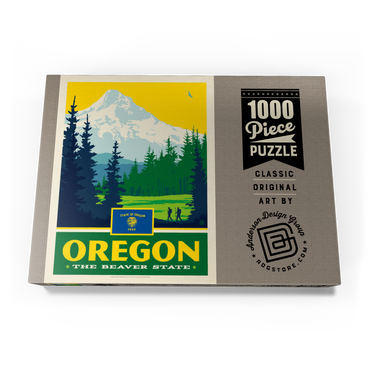 Oregon: The Beaver State 1000 Puzzle Schachtel Ansicht3