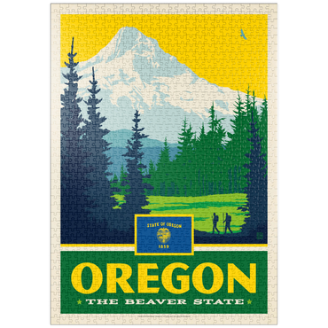 puzzleplate Oregon: The Beaver State 1000 Puzzle