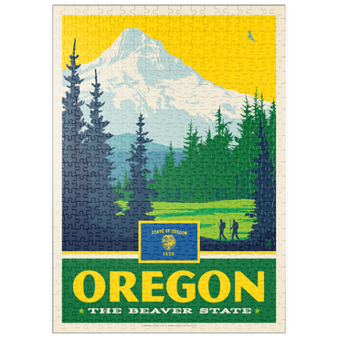puzzleplate Oregon: The Beaver State 500 Puzzle