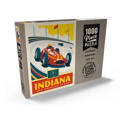 Indiana: The Hoosier State 1000 Puzzle Schachtel Ansicht2