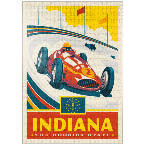 puzzleplate Indiana: The Hoosier State 1000 Puzzle