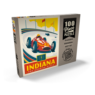 Indiana: The Hoosier State 100 Puzzle Schachtel Ansicht2