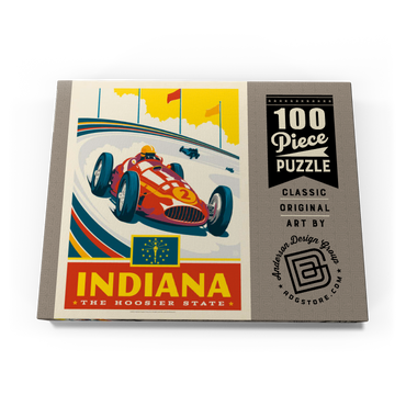 Indiana: The Hoosier State 100 Puzzle Schachtel Ansicht3