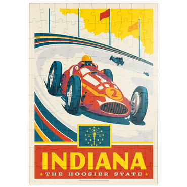puzzleplate Indiana: The Hoosier State 100 Puzzle