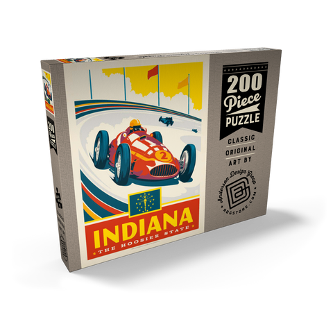 Indiana: The Hoosier State 200 Puzzle Schachtel Ansicht2