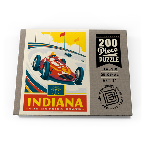 Indiana: The Hoosier State 200 Puzzle Schachtel Ansicht3