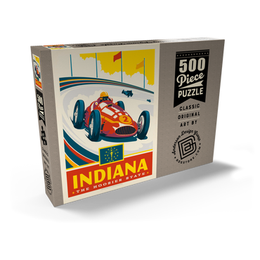 Indiana: The Hoosier State 500 Puzzle Schachtel Ansicht2