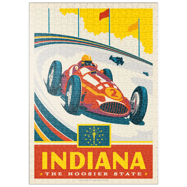 puzzleplate Indiana: The Hoosier State 500 Puzzle