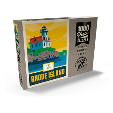 Rhode Island: The Ocean State 1000 Puzzle Schachtel Ansicht2