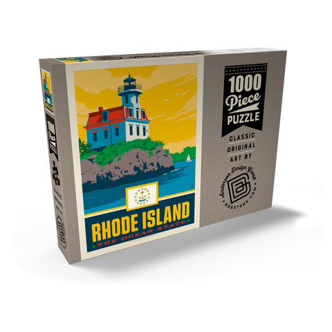 Rhode Island: The Ocean State 1000 Puzzle Schachtel Ansicht2