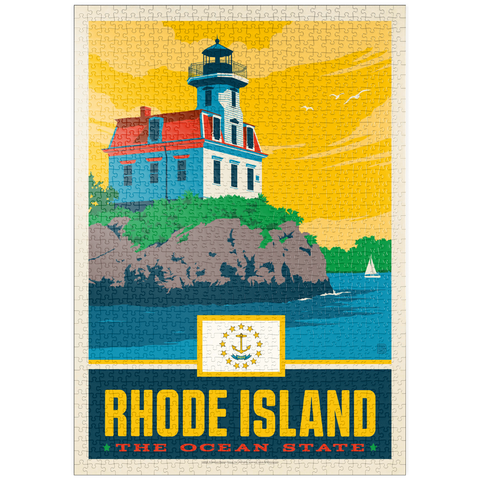 puzzleplate Rhode Island: The Ocean State 1000 Puzzle