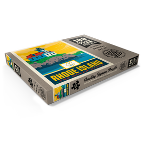 Darstellung des Puzzle Motivs Rhode Island: The Ocean State - Puzzleteile: 100